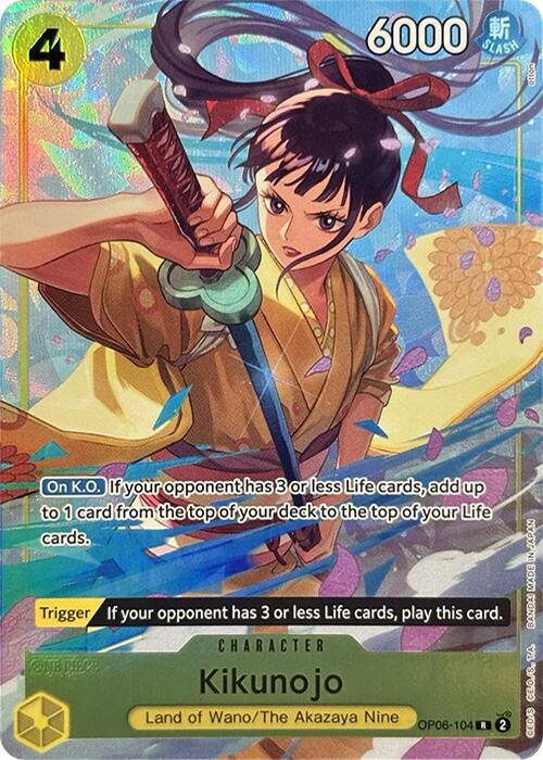 Kikunojo (Premium Card Collection -Best Selection Vol. 2-) - OP06-104 - One Piece Promotion Cards
