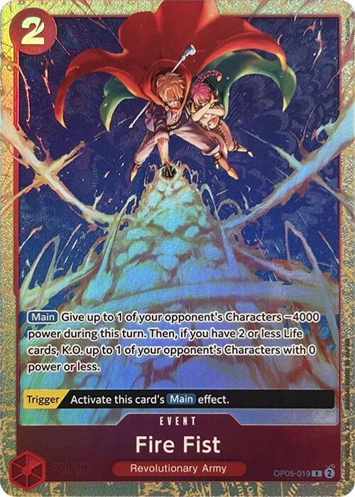 Fire Fist (Premium Card Collection -Best Selection Vol. 2-) - OP05-019 - One Piece Promotion Cards