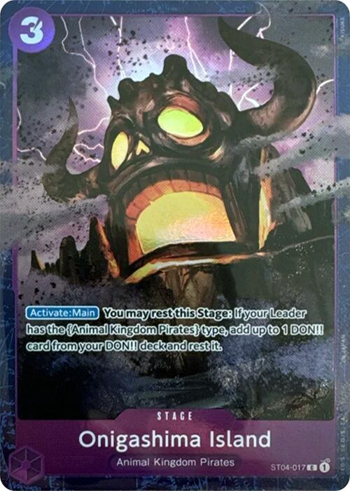 Onigashima Island (Premium Card Collection -Best Selection Vol. 2-) - ST04-017 - One Piece Promotion Cards