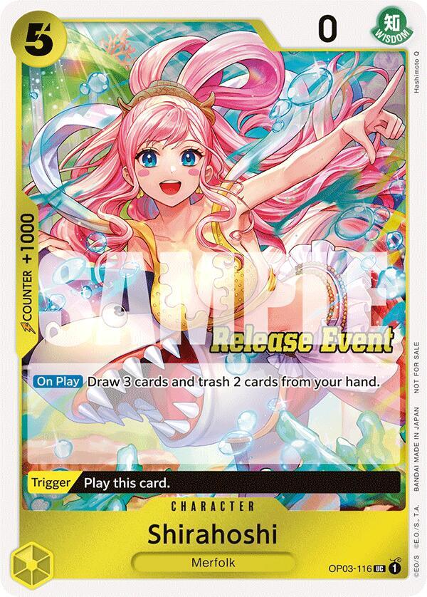 Shirahoshi (ST15 - ST20 Release Event Winner Pack) - OP03-116 - One Piece Promotion Cards