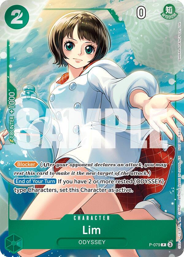 Lim (Event Pack Vol. 6) - P-079 - One Piece Promotion Cards