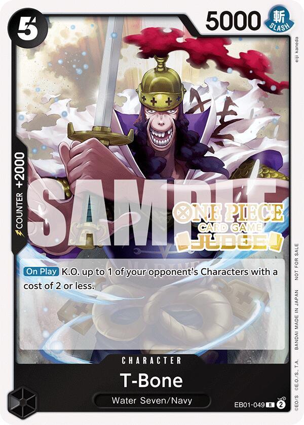 T-Bone (Judge Pack Vol. 5) - EB01-049 - One Piece Promotion Cards