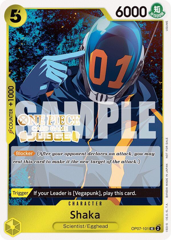 Shaka (Judge Pack Vol. 5) - OP07-101 - One Piece Promotion Cards