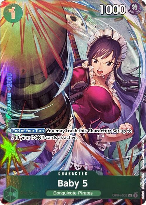 Baby 5 (Premium Card Collection -Best Selection Vol. 3-) - OP04-032 - One Piece Promotion Cards
