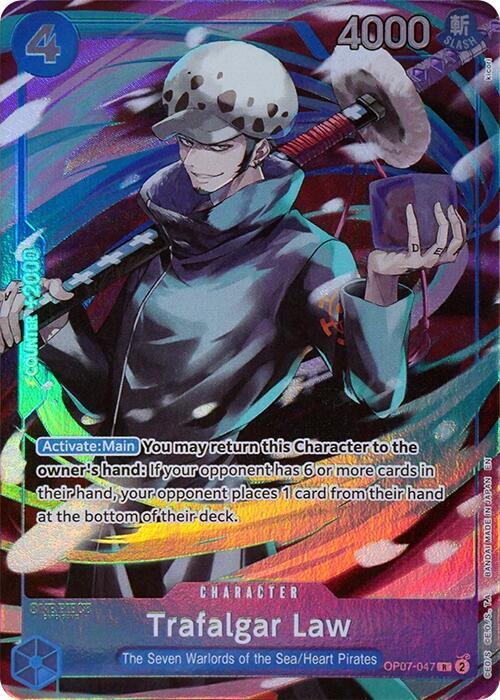 Trafalgar Law (Seven Warlords of the Sea Binder Set) - OP07-047 - One Piece Promotion Cards