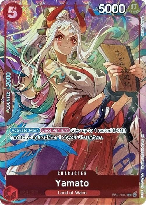 Yamato (Premium Card Collection -Best Selection Vol. 4-) - EB01-007 - One Piece Promotion Cards