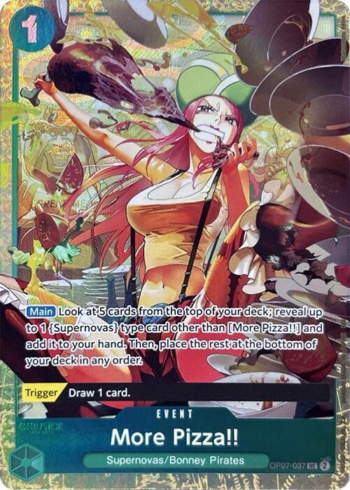 More Pizza!! (Premium Card Collection -Best Selection Vol. 4-) - OP07-037 - One Piece Promotion Cards