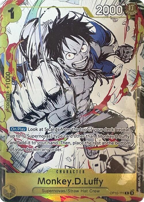 Monkey.D.Luffy (Premium Card Collection -6 assort vol.1-) - OP10-111 - One Piece Promotion Cards