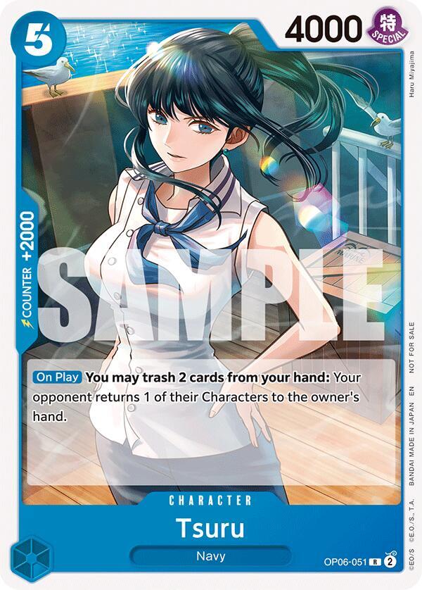 Tsuru (Tournament Pack 2025 Vol. 4) - OP06-051 - One Piece Promotion Cards