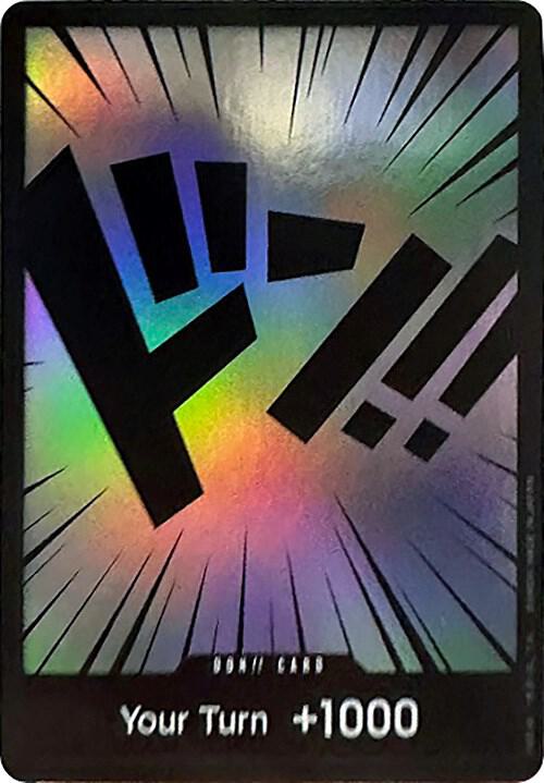 DON!! Card - DON!! - The Three Captains