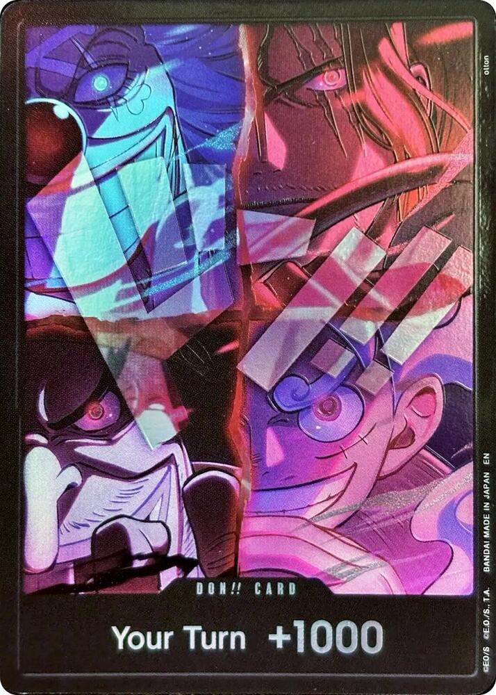 DON!! Card (English Version 2nd Anniversary Set) - DON!! - One Piece Promotion Cards