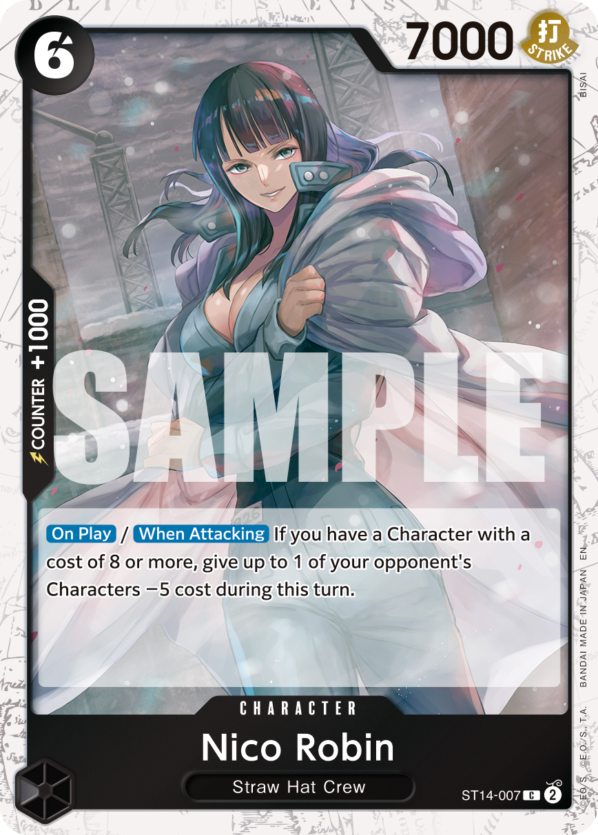 Nico Robin (Pirate Foil) - ST14-007 - ONE PIECE CARD THE BEST vol.2