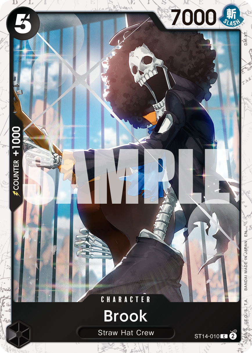 Brook (Pirate Foil) - ST14-010 - ONE PIECE CARD THE BEST vol.2