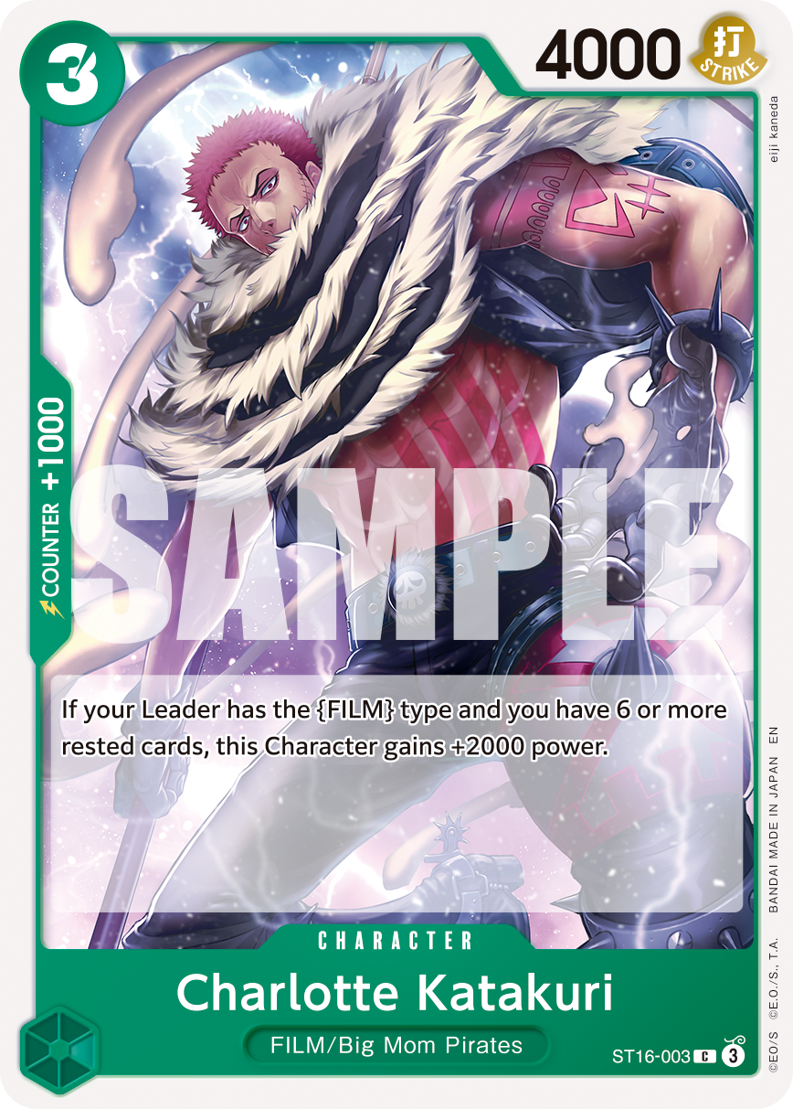 Charlotte Katakuri - ST16-003 - ONE PIECE CARD THE BEST vol.2
