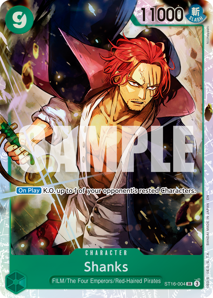 Shanks - ST16-004 - ONE PIECE CARD THE BEST vol.2
