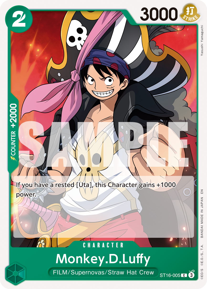 Monkey.D.Luffy - ST16-005 - ONE PIECE CARD THE BEST vol.2