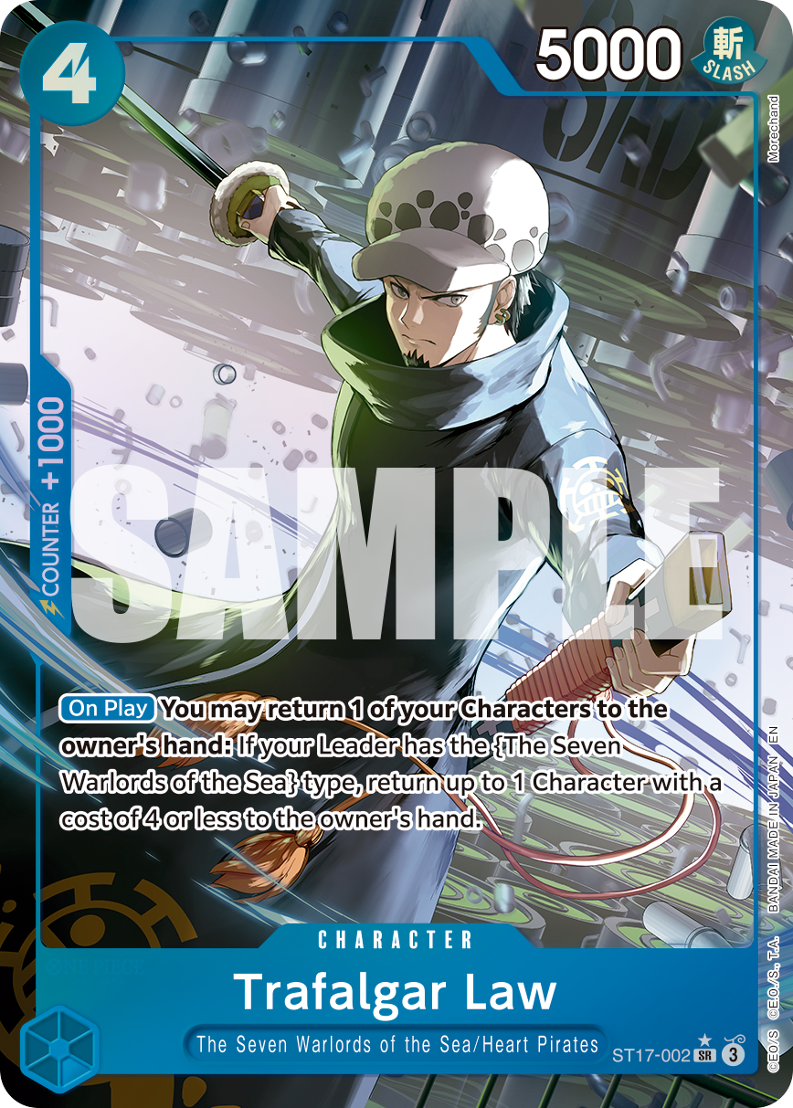 Trafalgar Law (Alternate Art) - ST17-002 - ONE PIECE CARD THE BEST vol.2