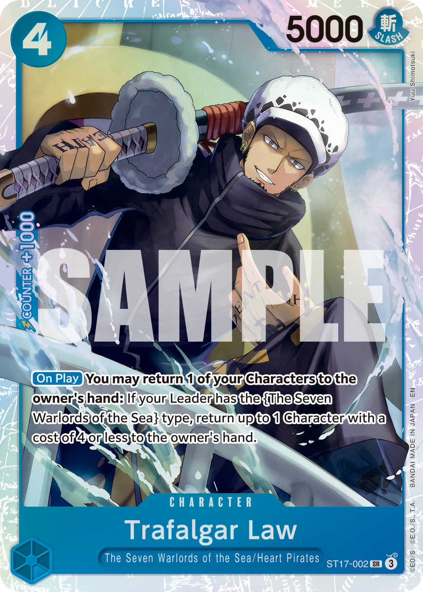 Trafalgar Law - ST17-002 - ONE PIECE CARD THE BEST vol.2