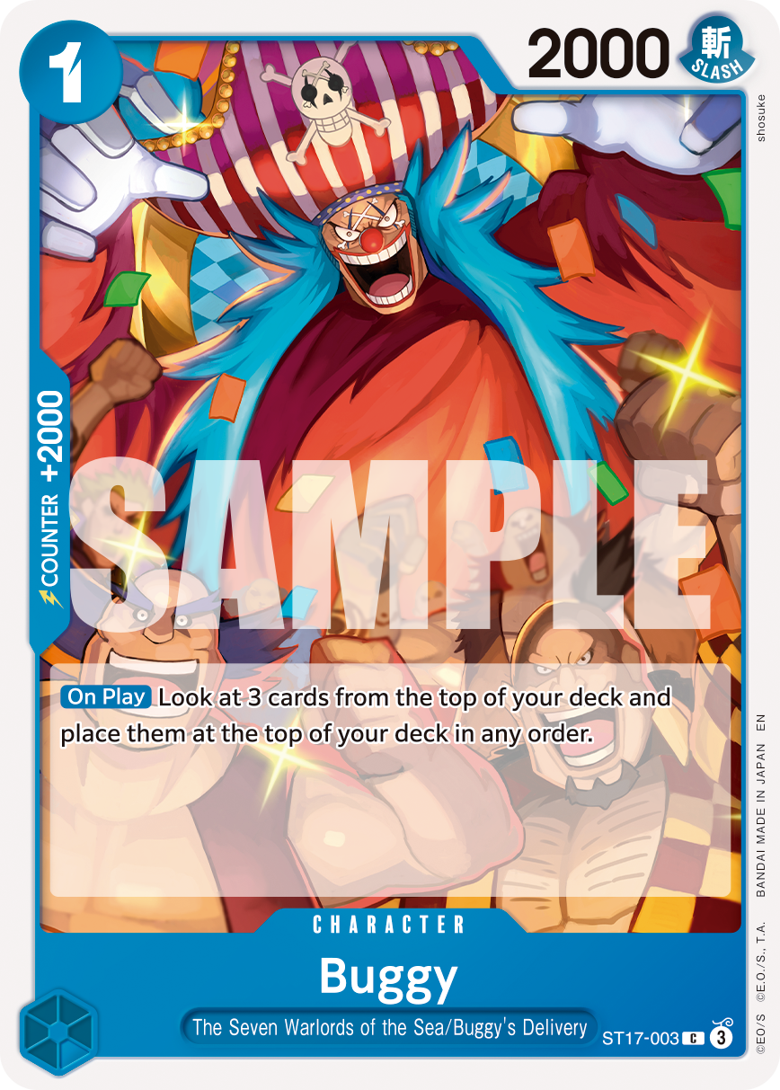 Buggy - ST17-003 - ONE PIECE CARD THE BEST vol.2