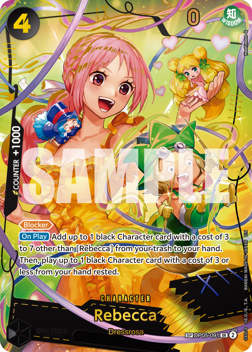 Rebecca (SP) - OP05-091 - ONE PIECE CARD THE BEST vol.2