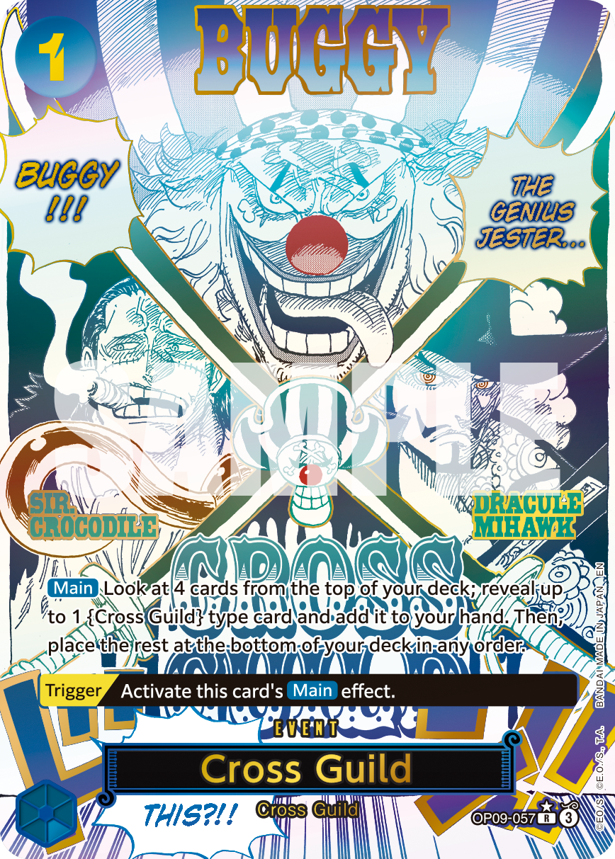 Cross Guild (SP) - OP09-057 - ONE PIECE CARD THE BEST vol.2