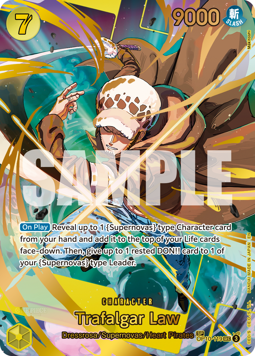 Trafalgar Law (SP) - OP10-119 - ONE PIECE CARD THE BEST vol.2