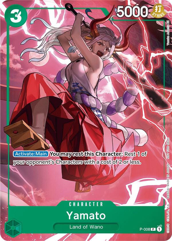 Yamato (Tournament Pack Vol. 1) - P-008 - One Piece Promotion Cards
