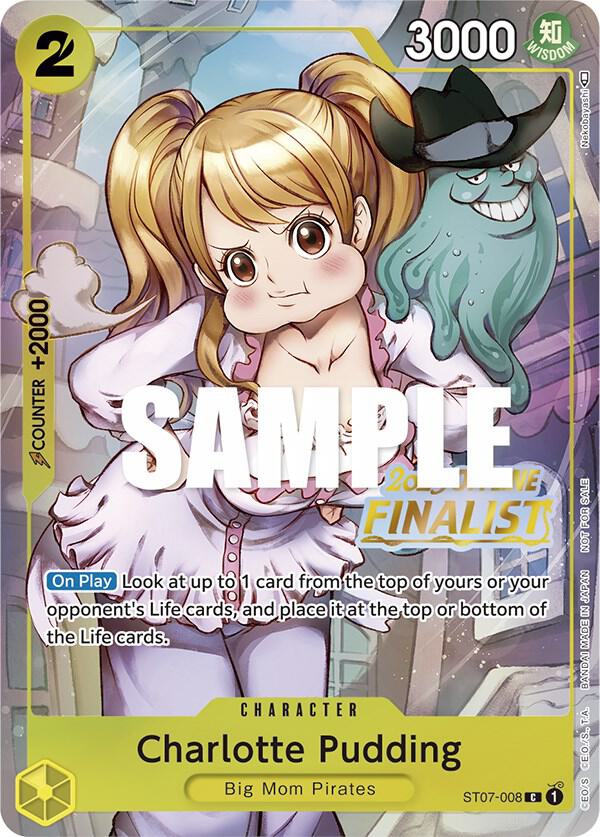 Charlotte Pudding (Offline Regional 2023, Finalist) - ST07-008 - One Piece Promotion Cards