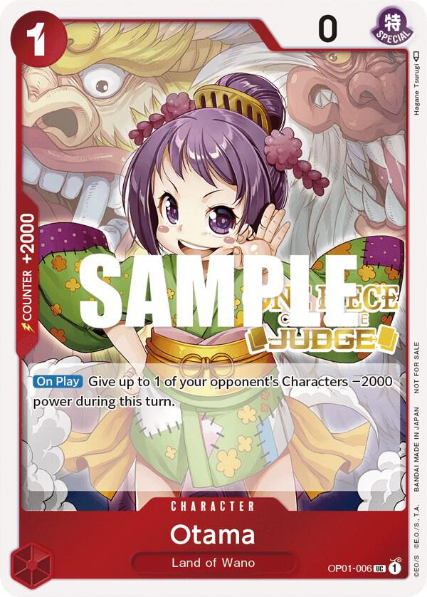Otama (Judge) - OP01-006 - One Piece Promotion Cards