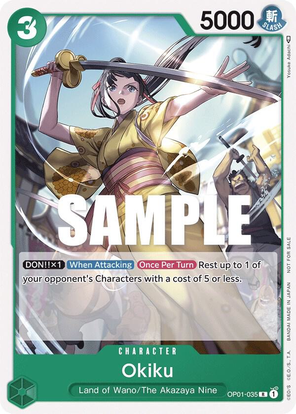 Okiku (Tournament Pack Vol. 4) - OP01-035 - One Piece Promotion Cards