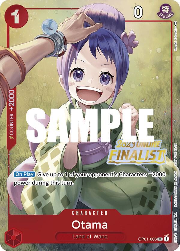 Otama (Online Regional 2023, Finalist) - OP01-006 - One Piece Promotion Cards