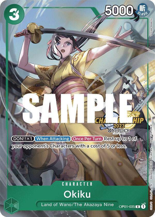 Okiku (CS 2023 Celebration Pack) - OP01-035 - One Piece Promotion Cards