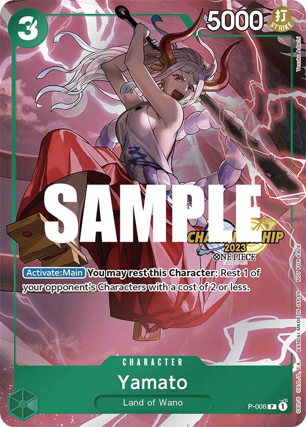 Yamato (CS 2023 Celebration Pack) - P-008 - One Piece Promotion Cards