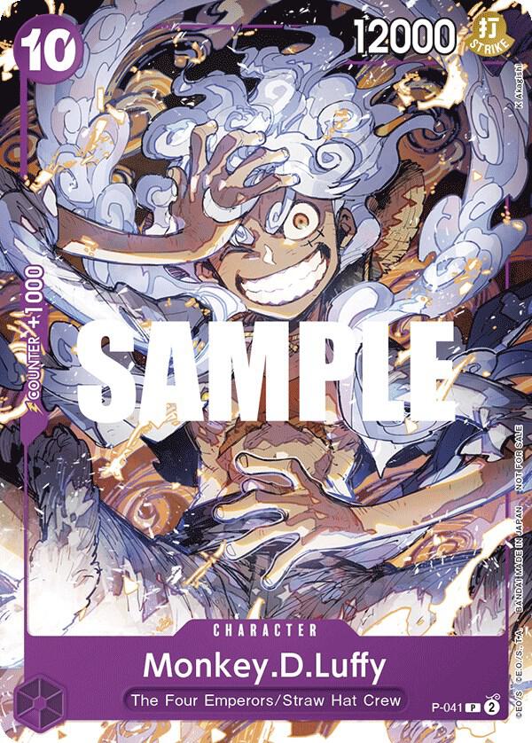 Monkey.D.Luffy (041) - P-041 - One Piece Promotion Cards