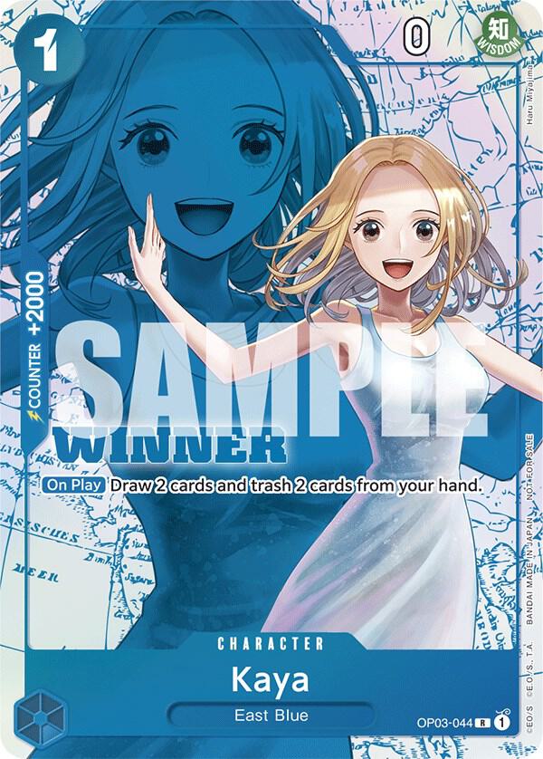 Kaya (Winner Pack Vol. 6) - OP03-044 - One Piece Promotion Cards