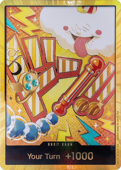 DON!! Card (Nami, Gold) - DON!! - ONE PIECE CARD THE BEST vol.2