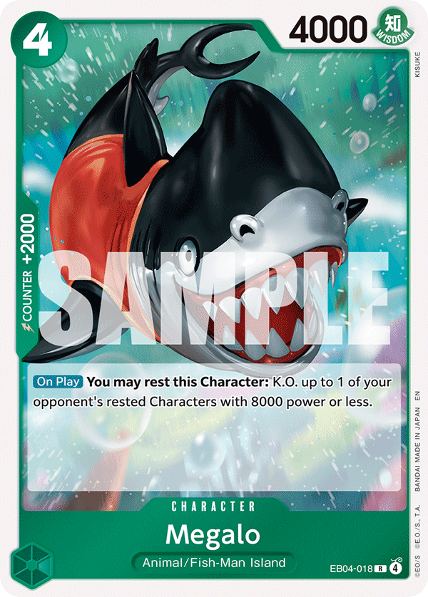 Megalo - EB04-018 - THE AZURE SEA’S SEVEN