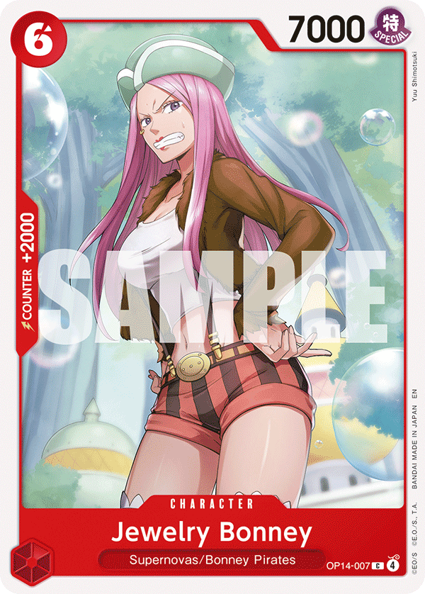 Jewelry Bonney - OP14-007 - THE AZURE SEA’S SEVEN