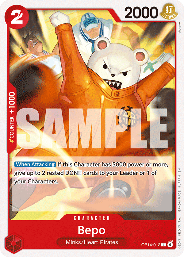 Bepo - OP14-012 - THE AZURE SEA’S SEVEN