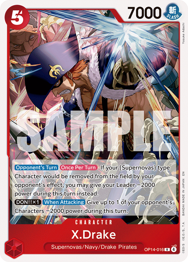 X.Drake - OP14-016 - THE AZURE SEA’S SEVEN