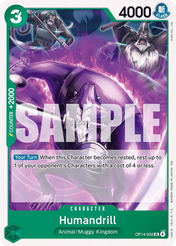 Humandrill - OP14-032 - THE AZURE SEA’S SEVEN