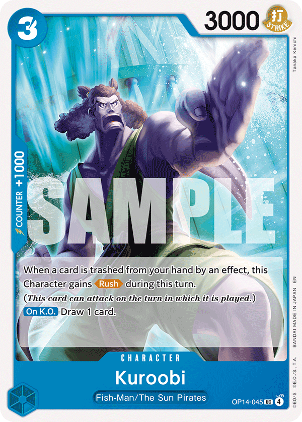 Kuroobi - OP14-045 - THE AZURE SEA’S SEVEN