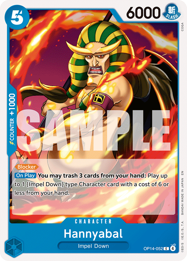 Hannyabal - OP14-052 - THE AZURE SEA’S SEVEN