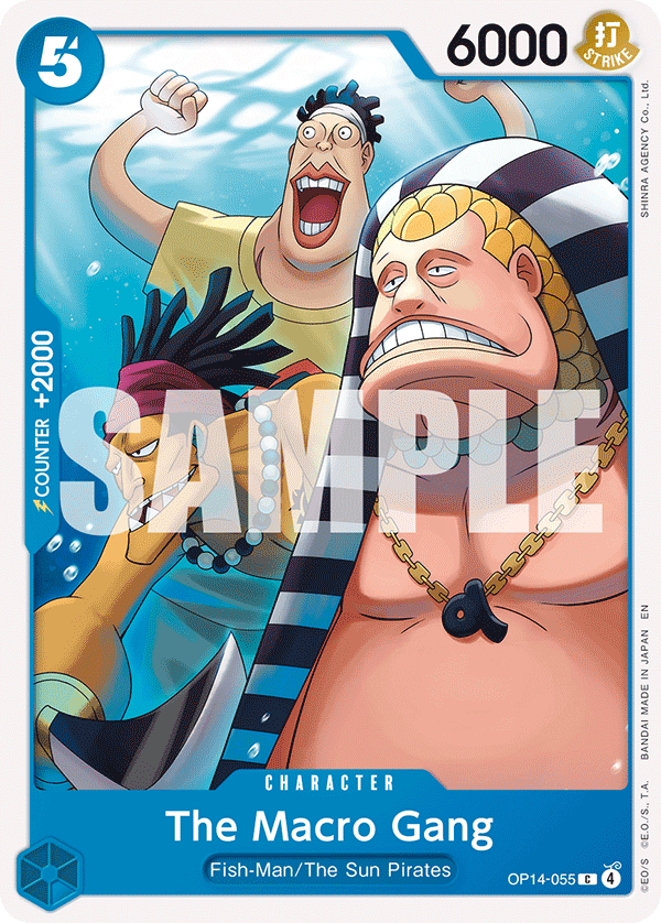 The Macro Gang - OP14-055 - THE AZURE SEA’S SEVEN