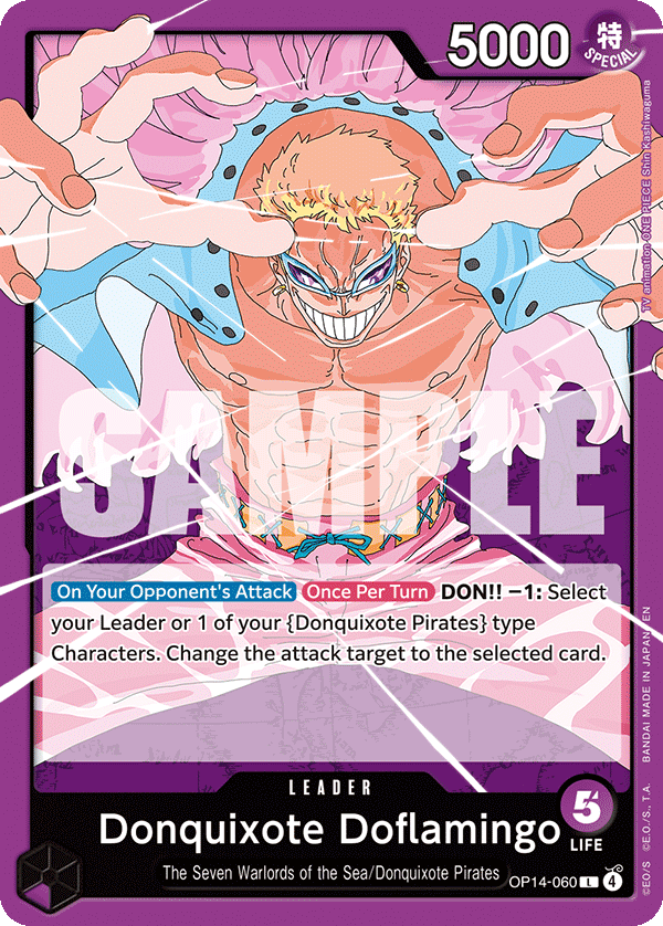 Donquixote Doflamingo - OP14-060 - THE AZURE SEA’S SEVEN