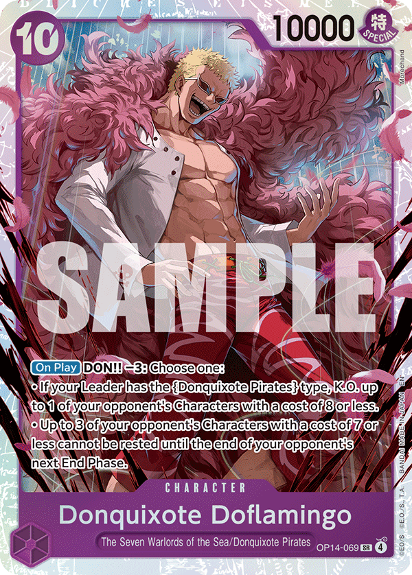 Donquixote Doflamingo - OP14-069 - THE AZURE SEA’S SEVEN