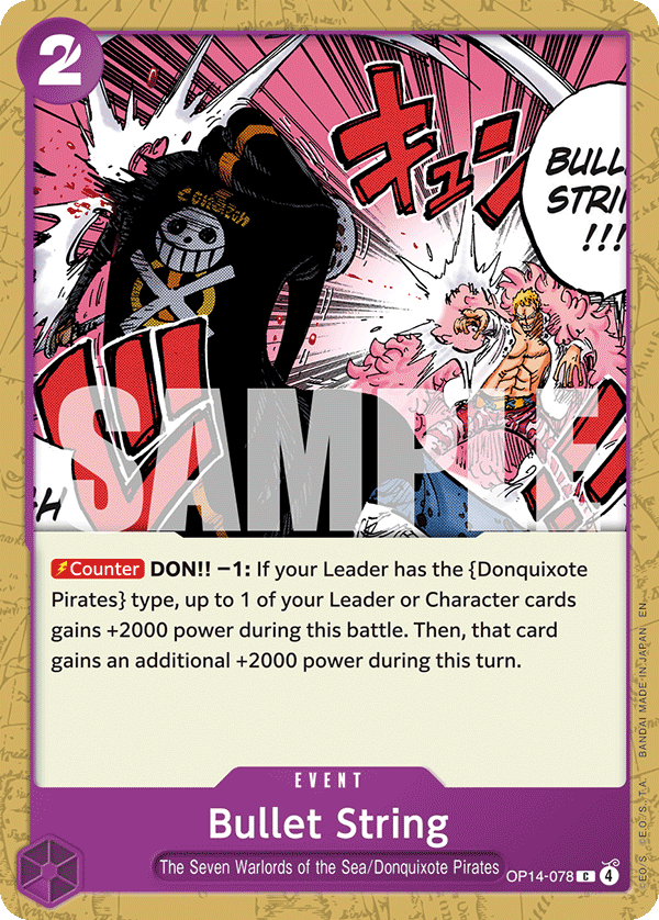 Bullet String - OP14-078 - THE AZURE SEA’S SEVEN