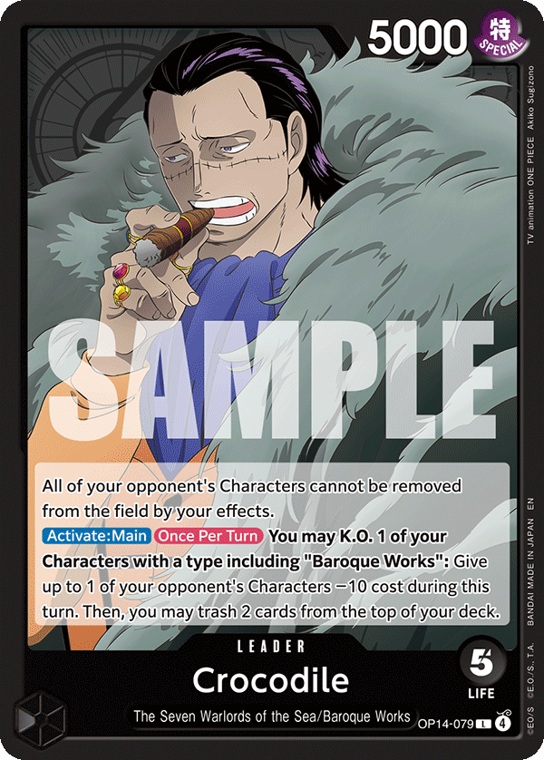 Crocodile - OP14-079 - THE AZURE SEA’S SEVEN
