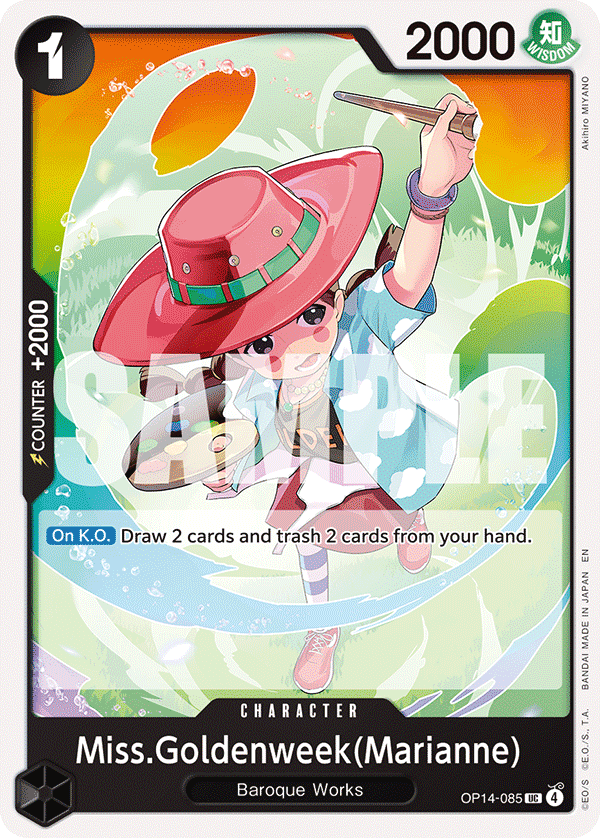 Miss.Goldenweek(Marianne) - OP14-085 - THE AZURE SEA’S SEVEN