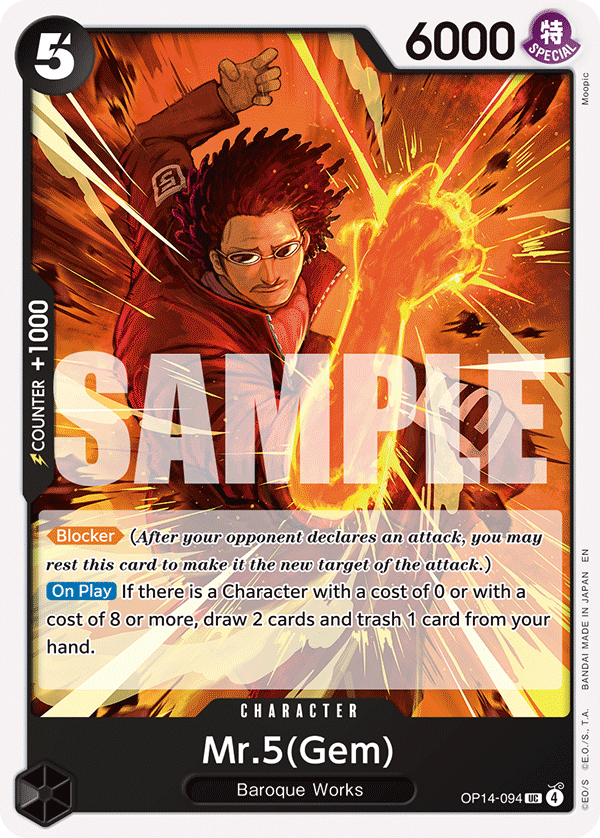 Mr.5(Gem) - OP14-094 - THE AZURE SEA’S SEVEN
